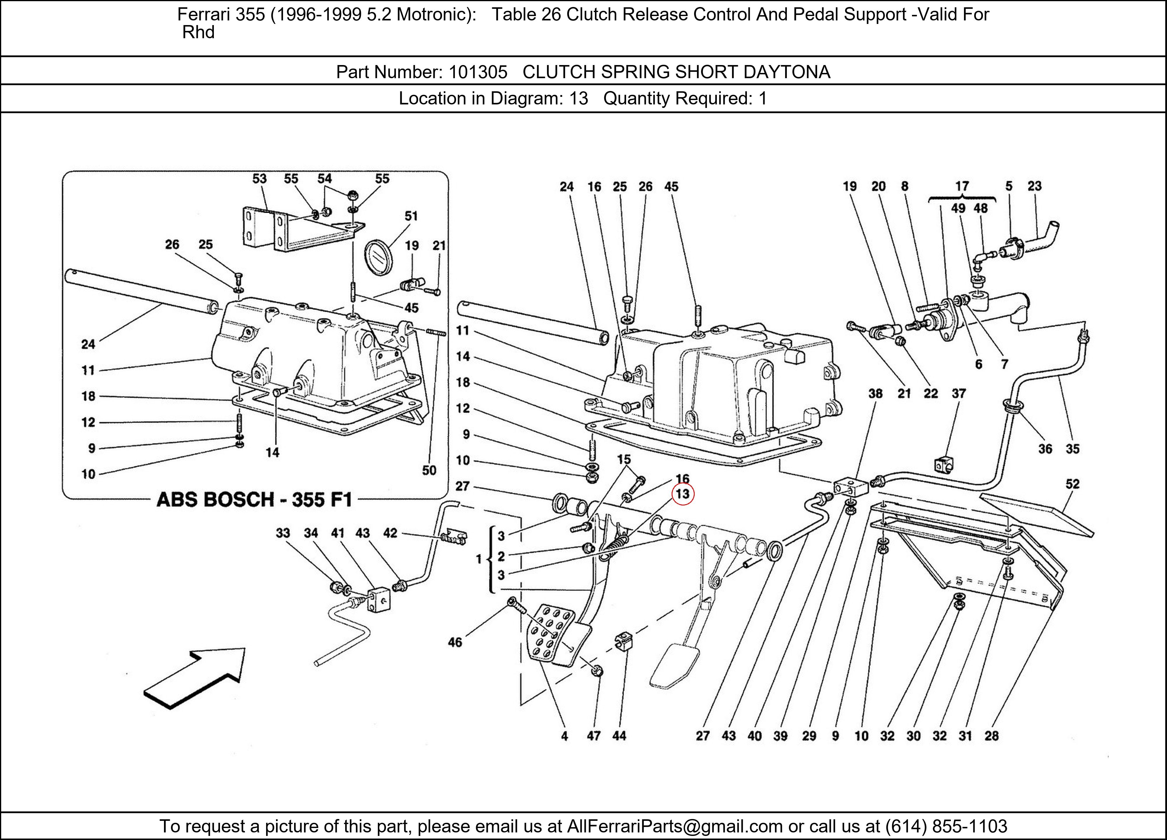 Ferrari Part 101305