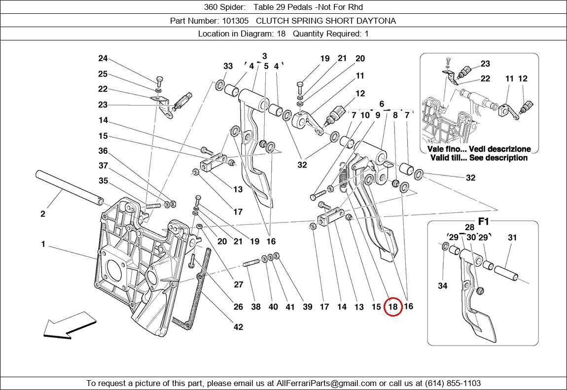 Ferrari Part 101305