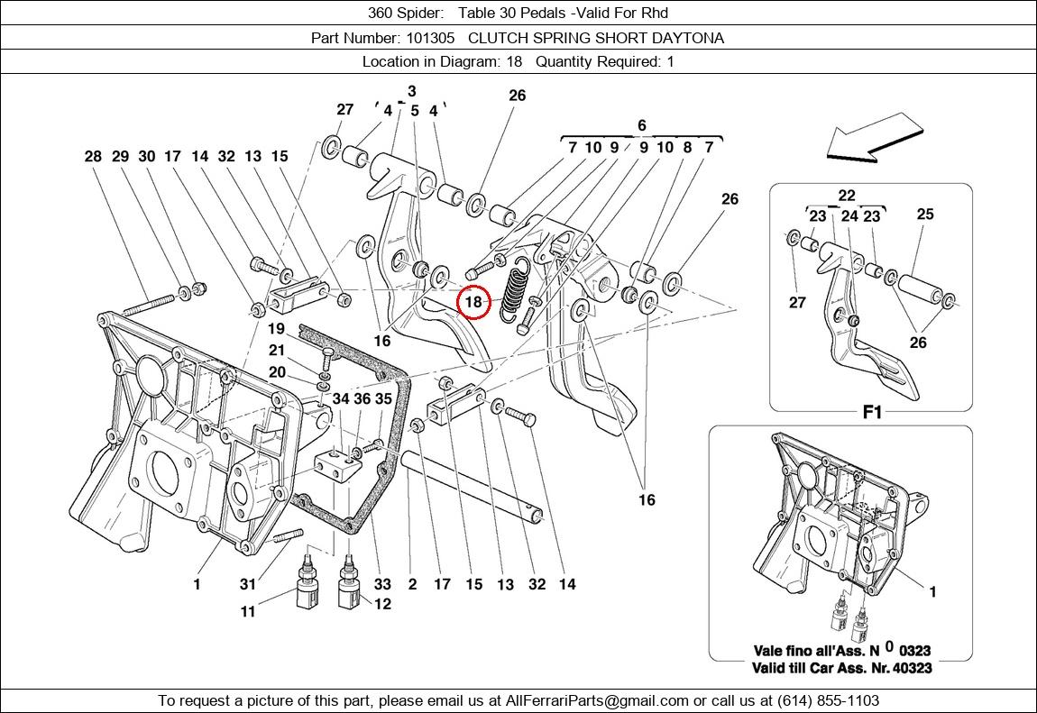 Ferrari Part 101305