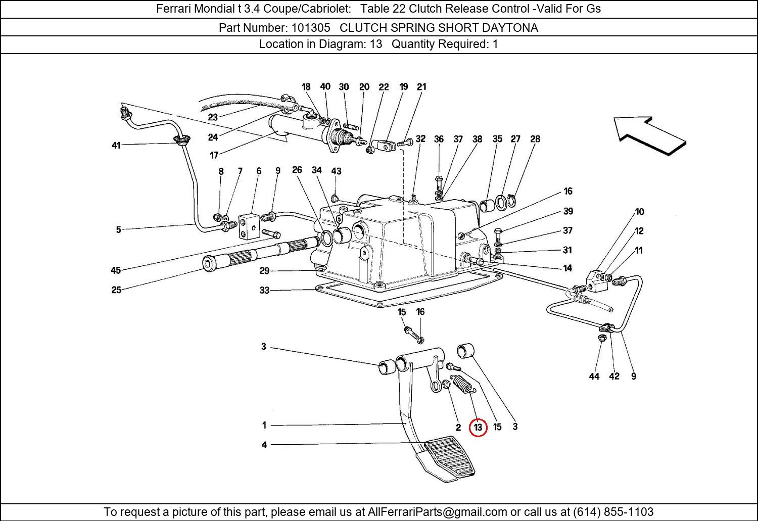 Ferrari Part 101305