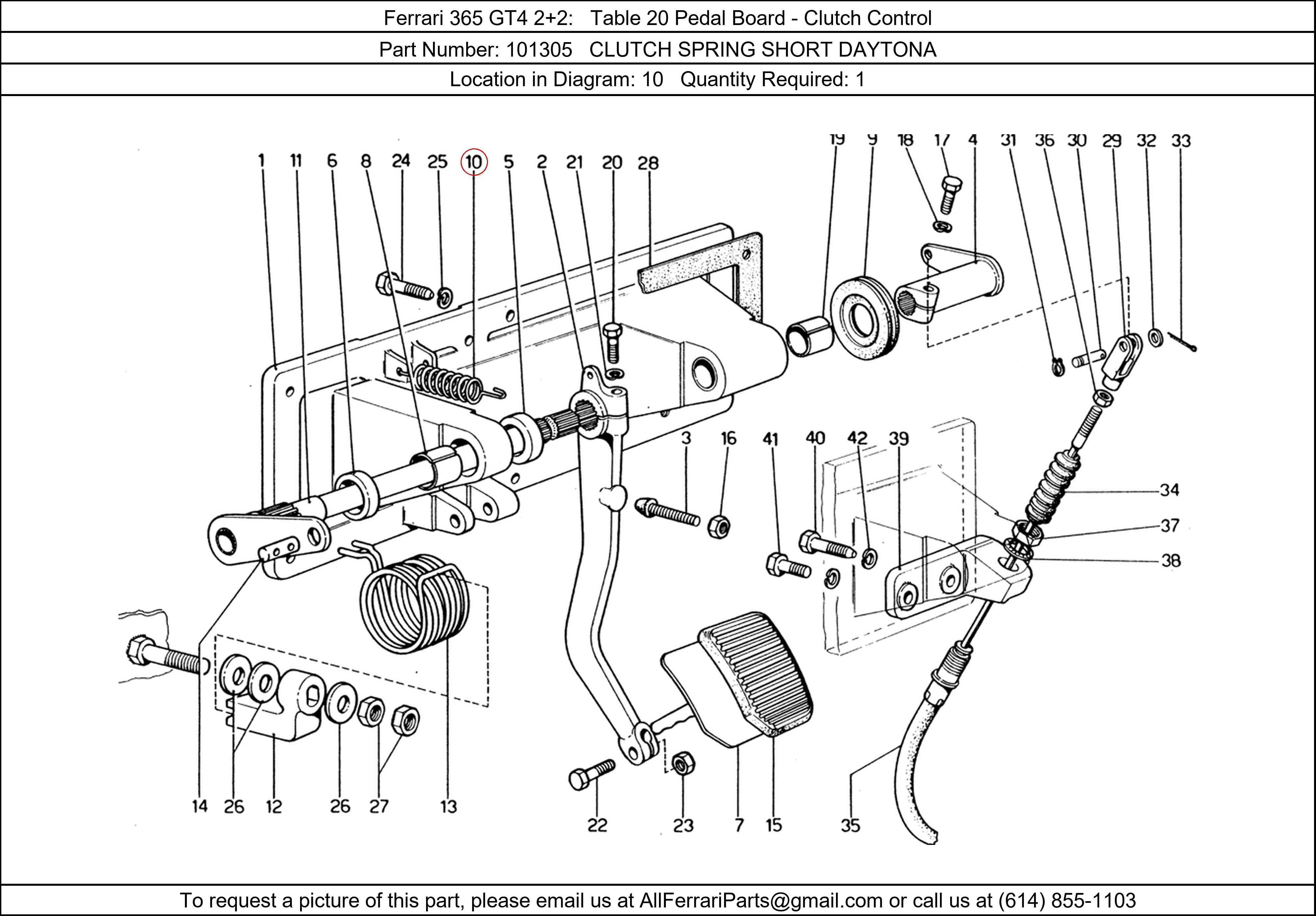 Ferrari Part 101305