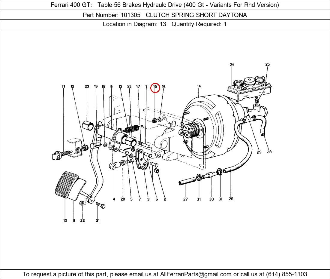 Ferrari Part 101305