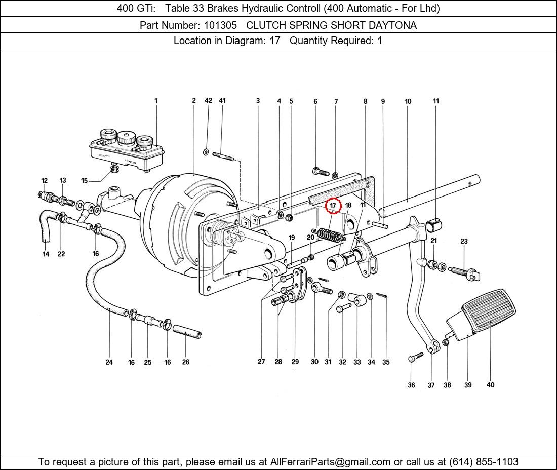 Ferrari Part 101305