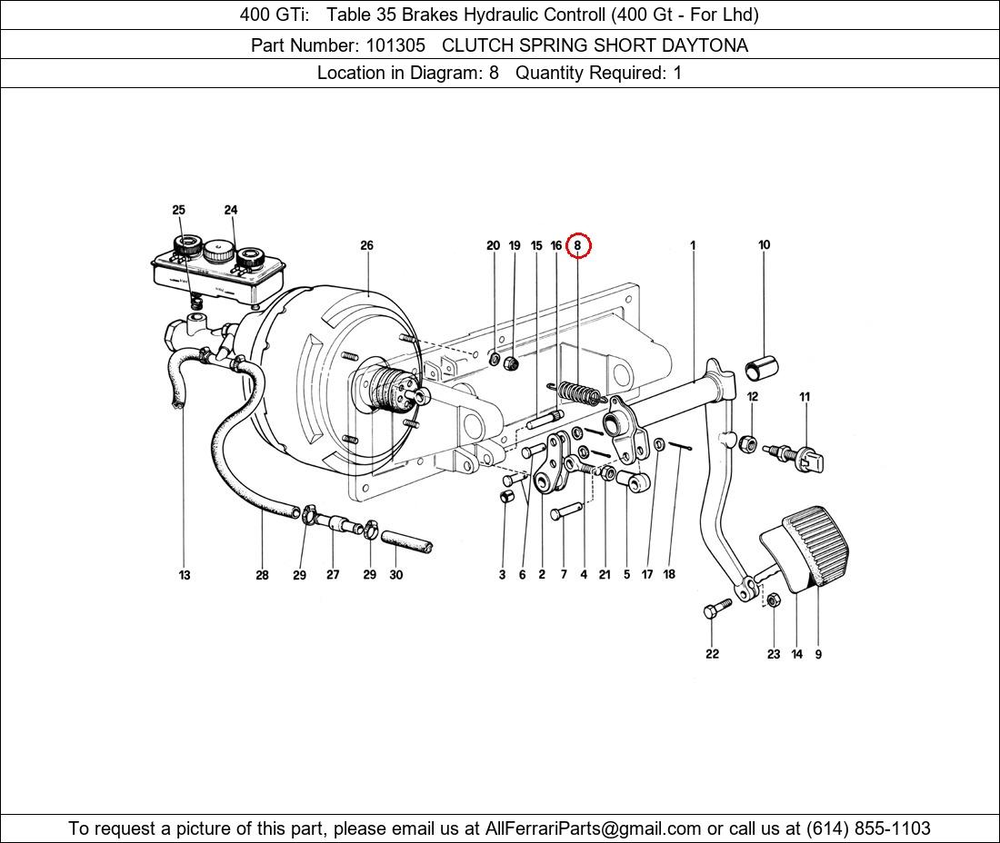 Ferrari Part 101305