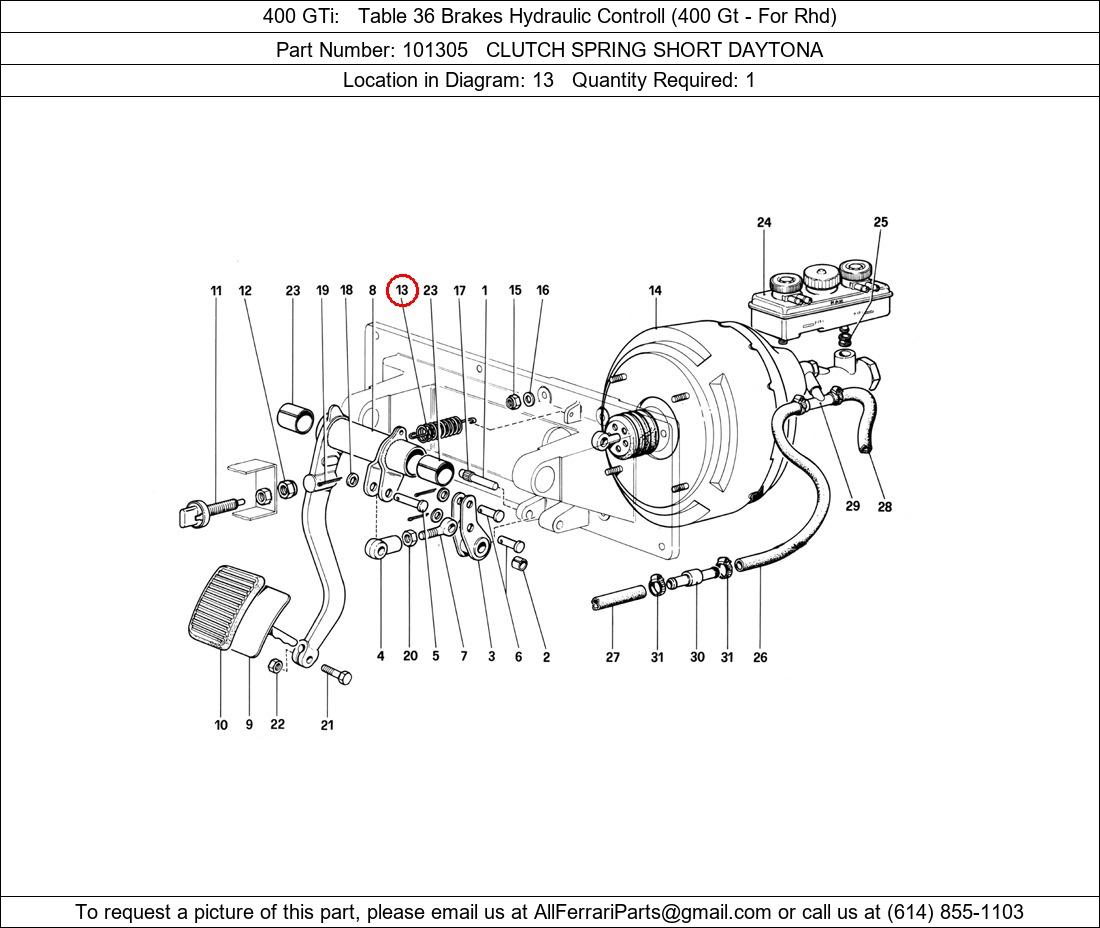 Ferrari Part 101305