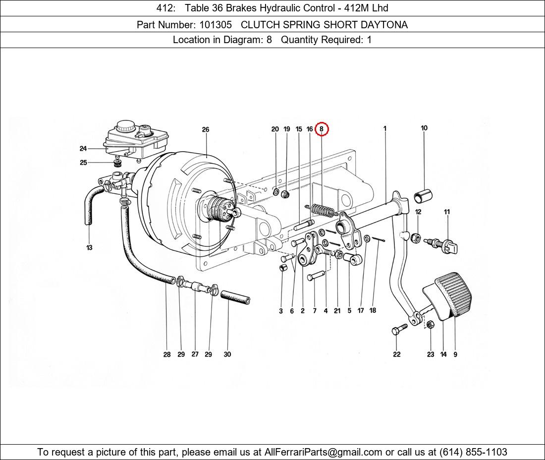 Ferrari Part 101305