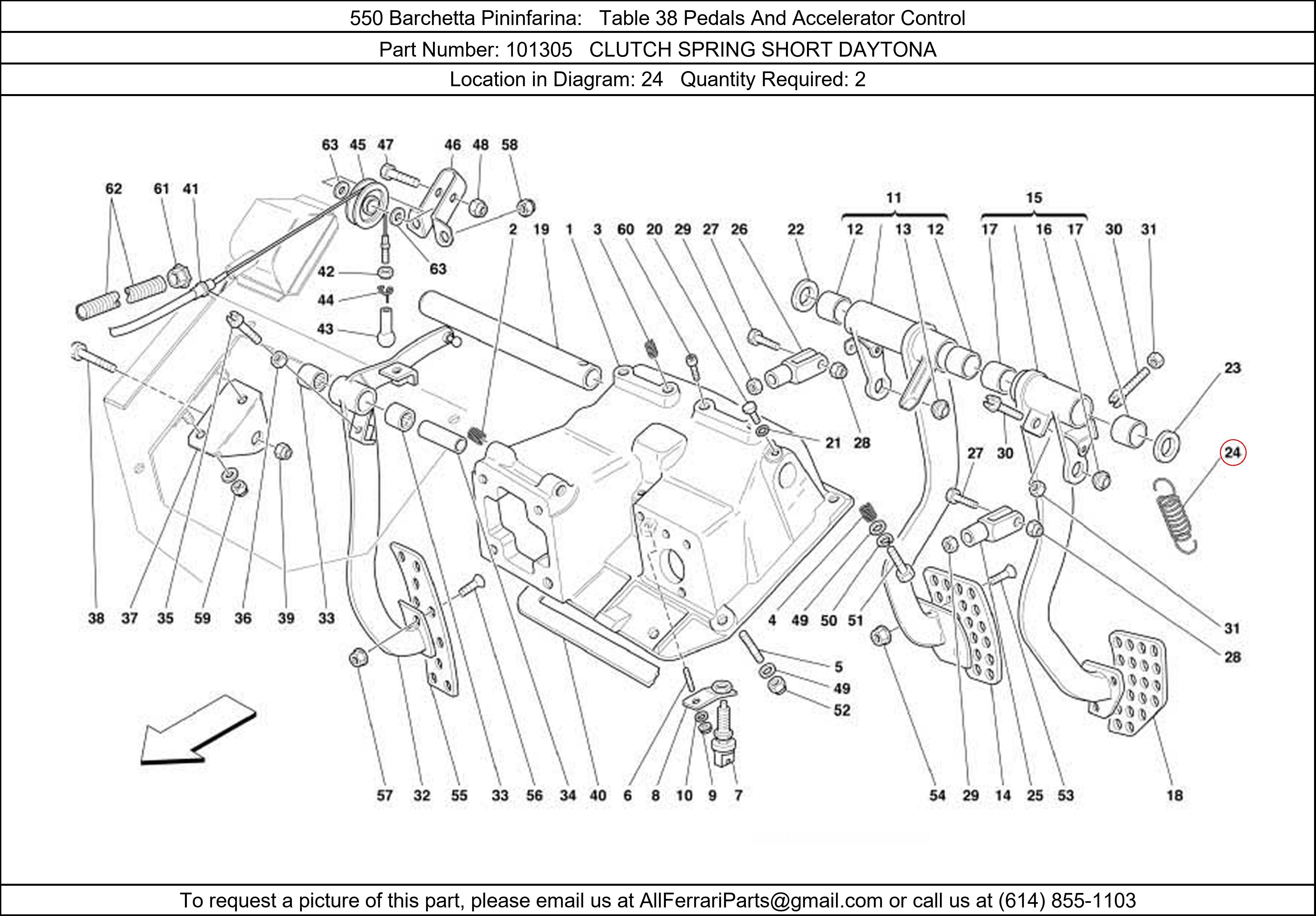 Ferrari Part 101305