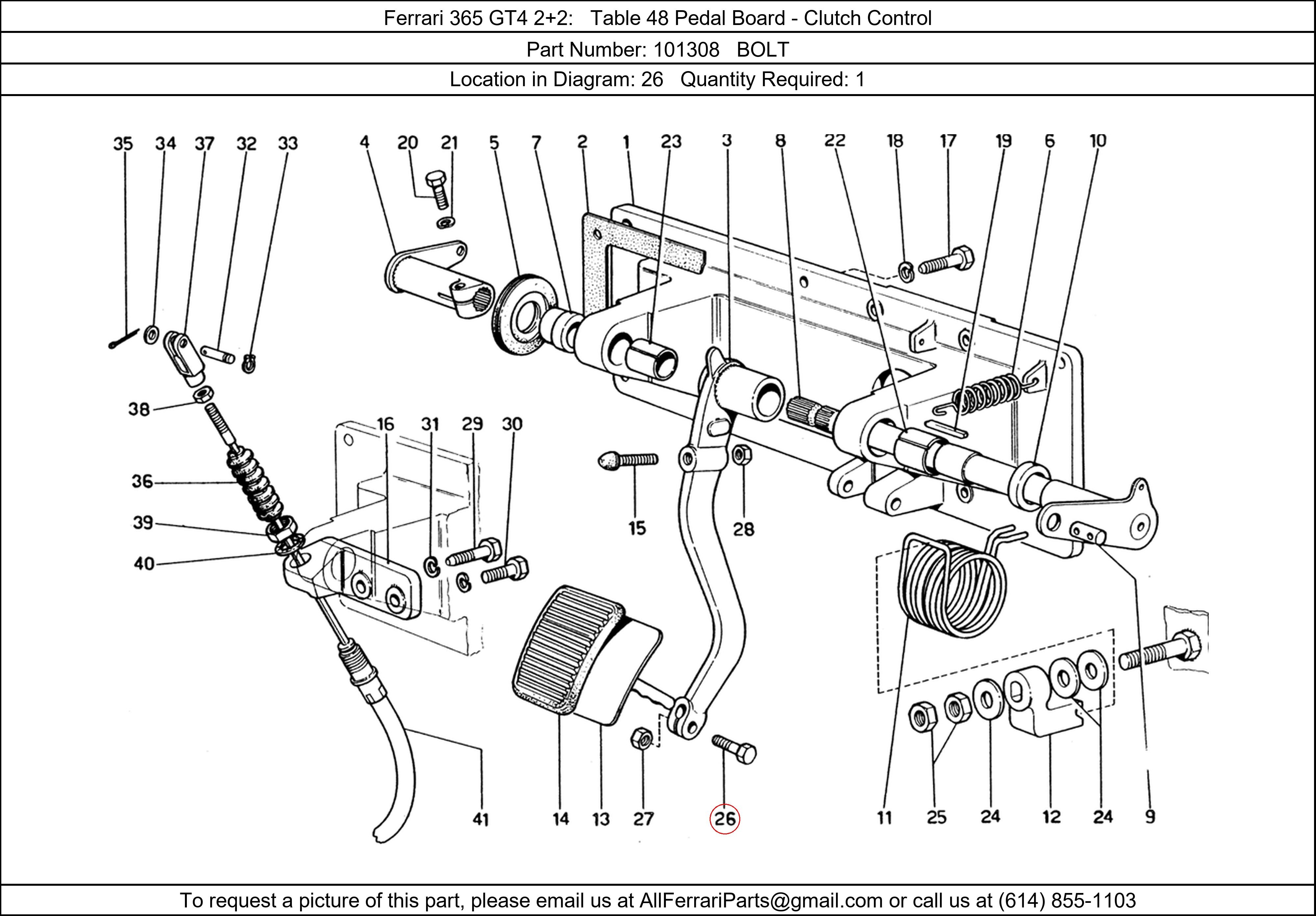 Ferrari Part 101308