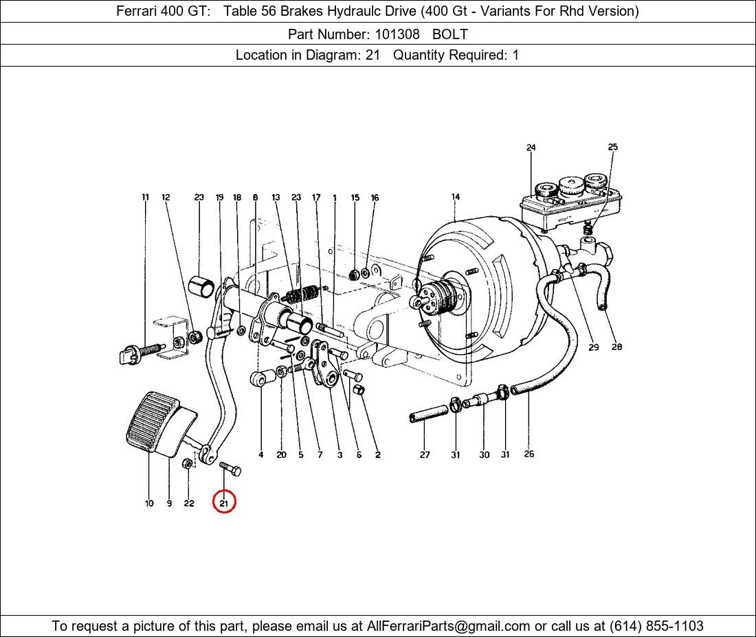 Ferrari Part 101308