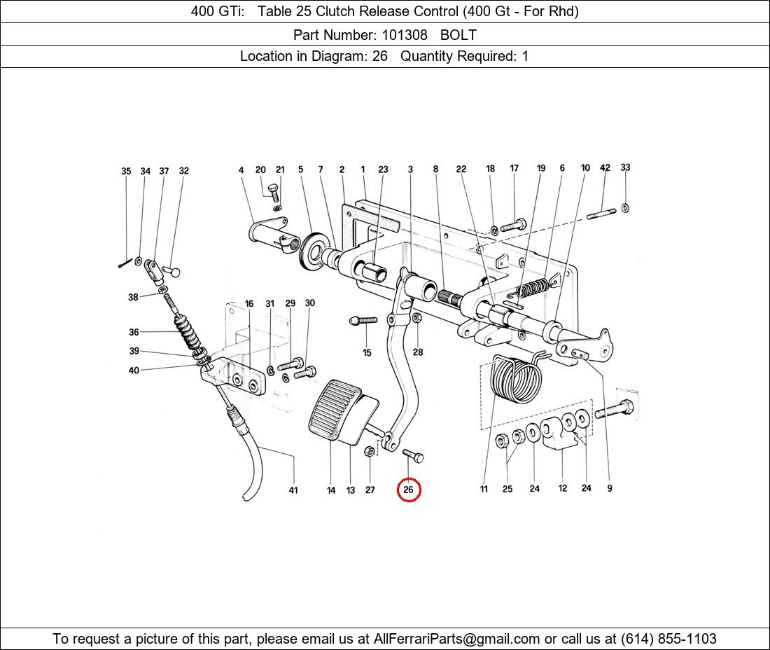 Ferrari Part 101308