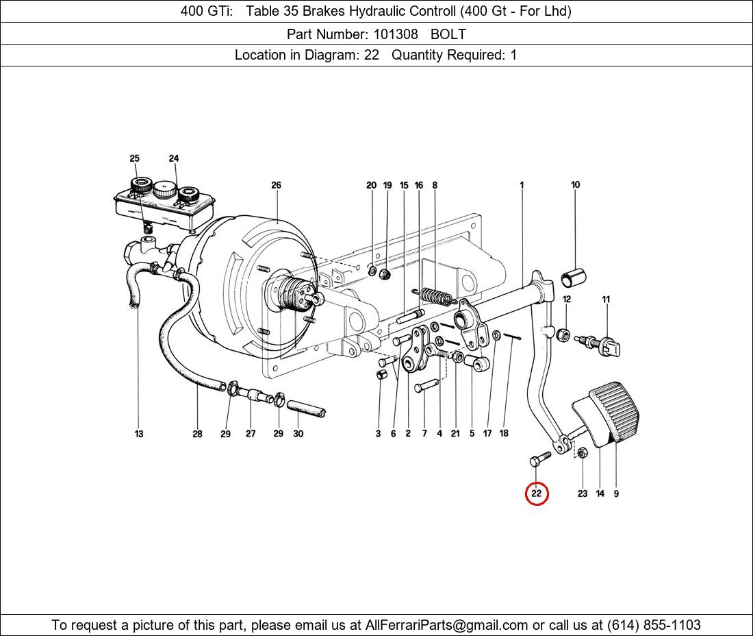 Ferrari Part 101308