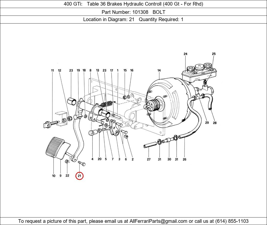 Ferrari Part 101308