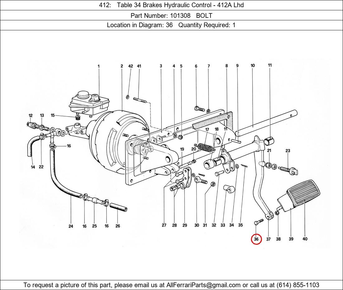 Ferrari Part 101308