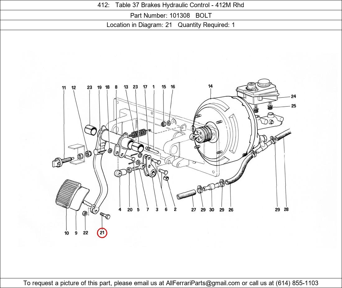 Ferrari Part 101308