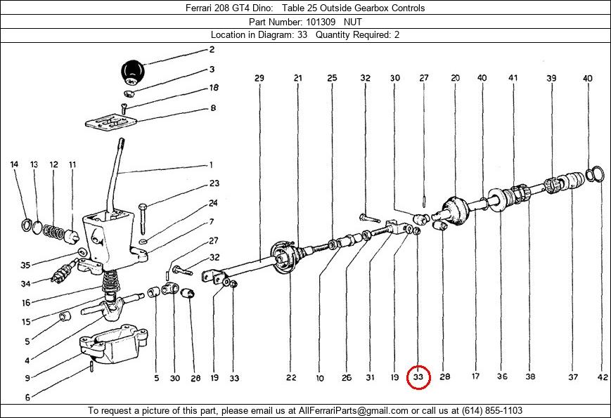 Ferrari Part 101309