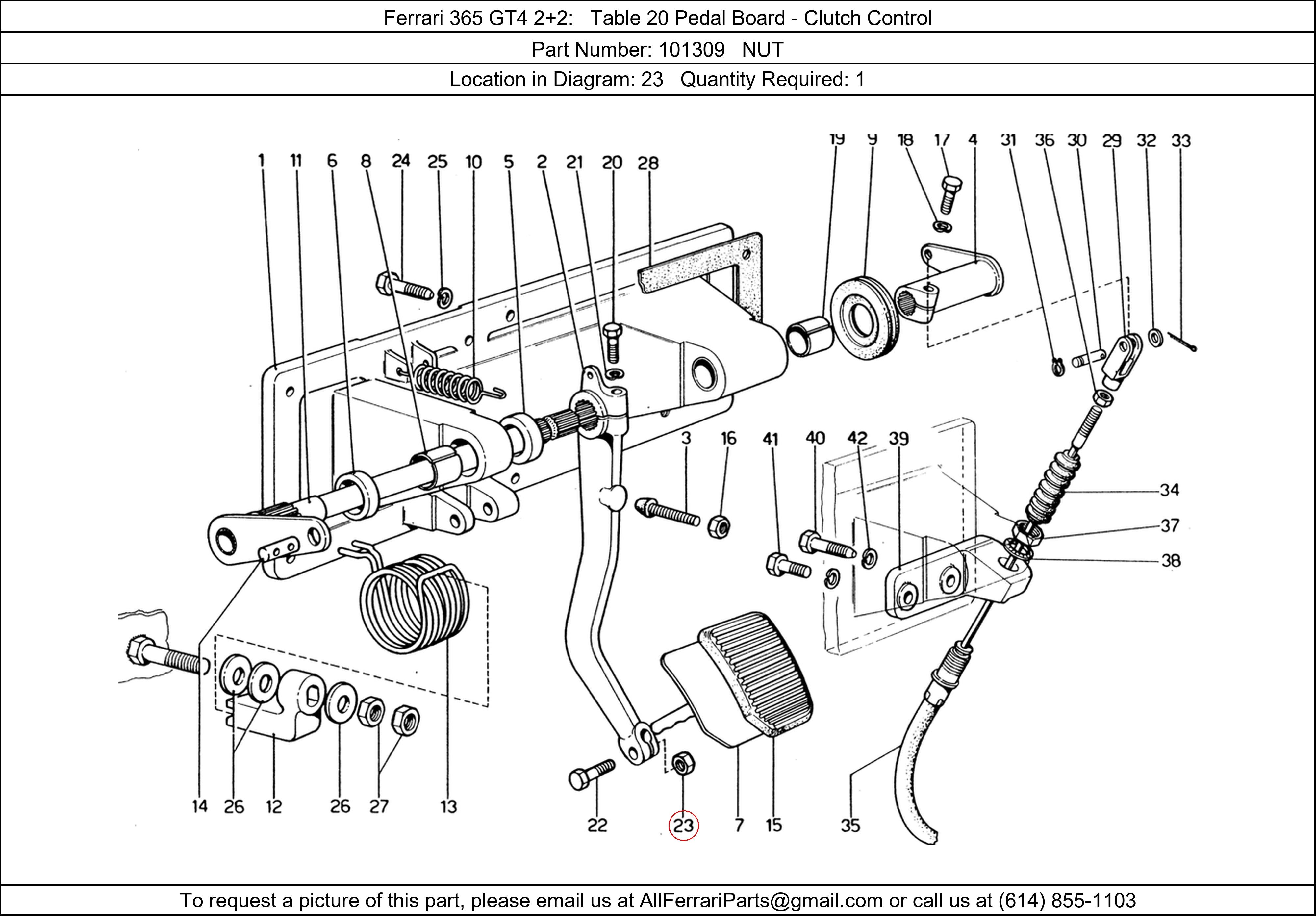 Ferrari Part 101309