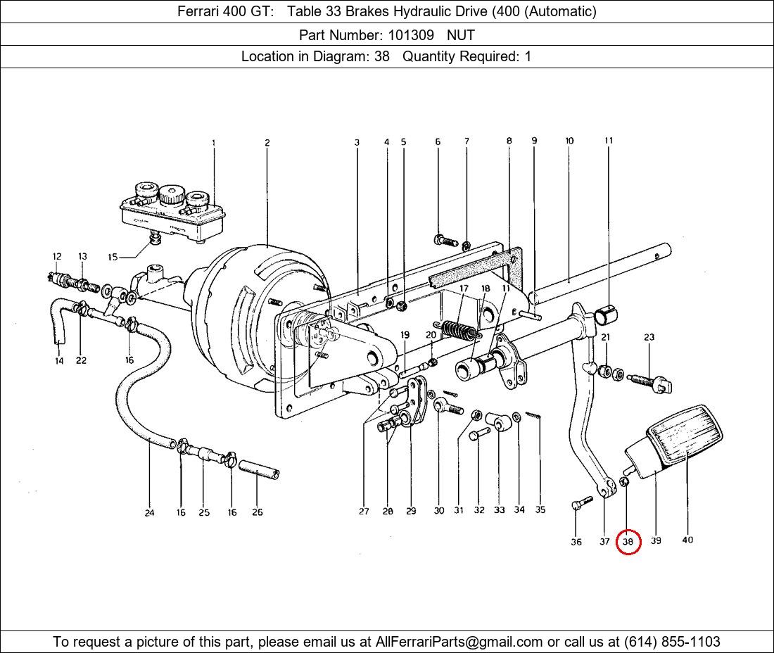 Ferrari Part 101309