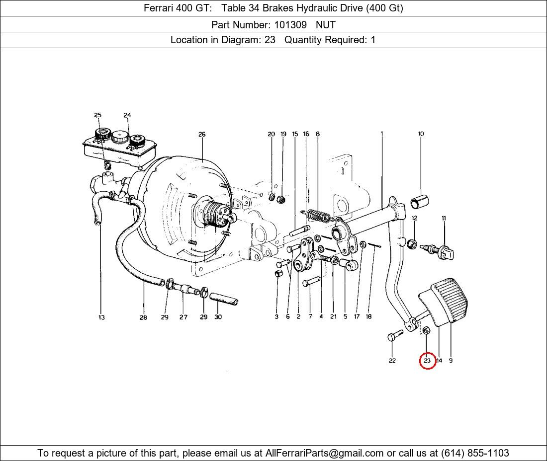 Ferrari Part 101309