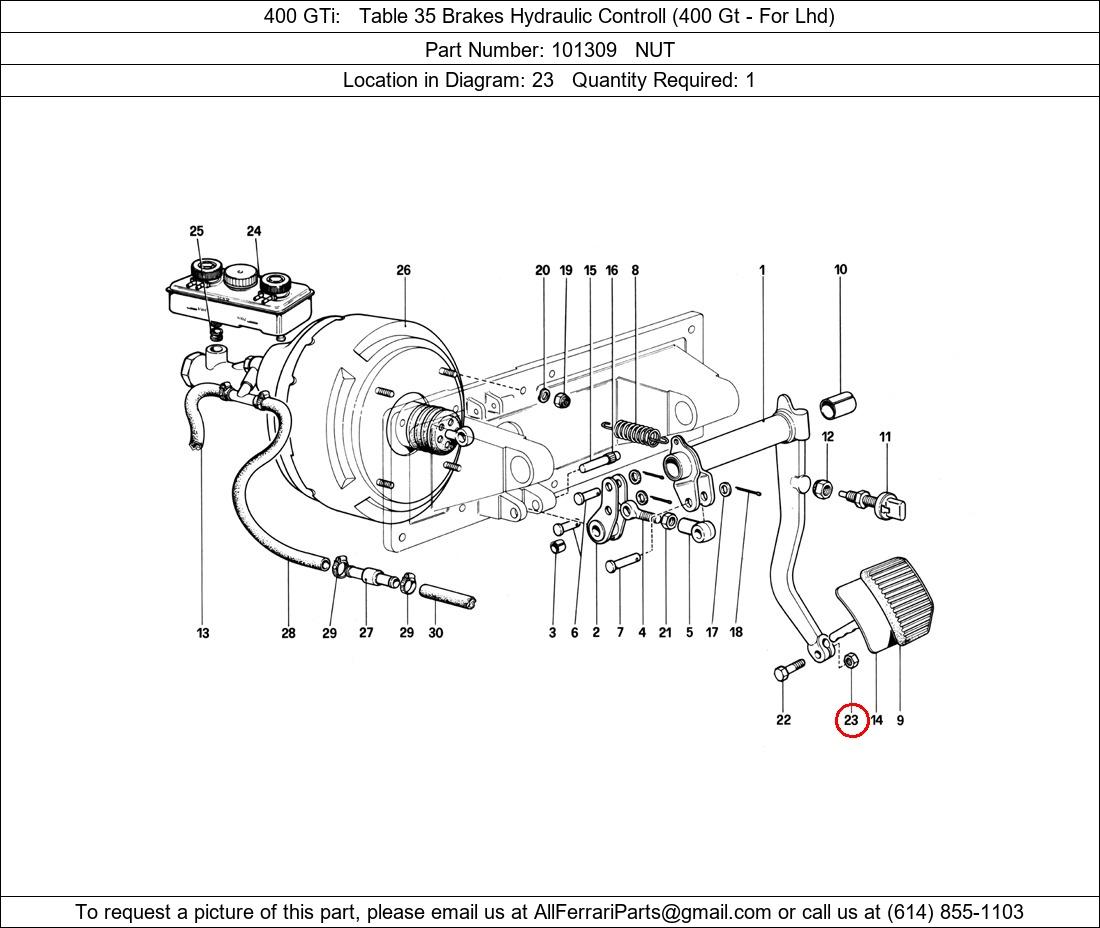 Ferrari Part 101309