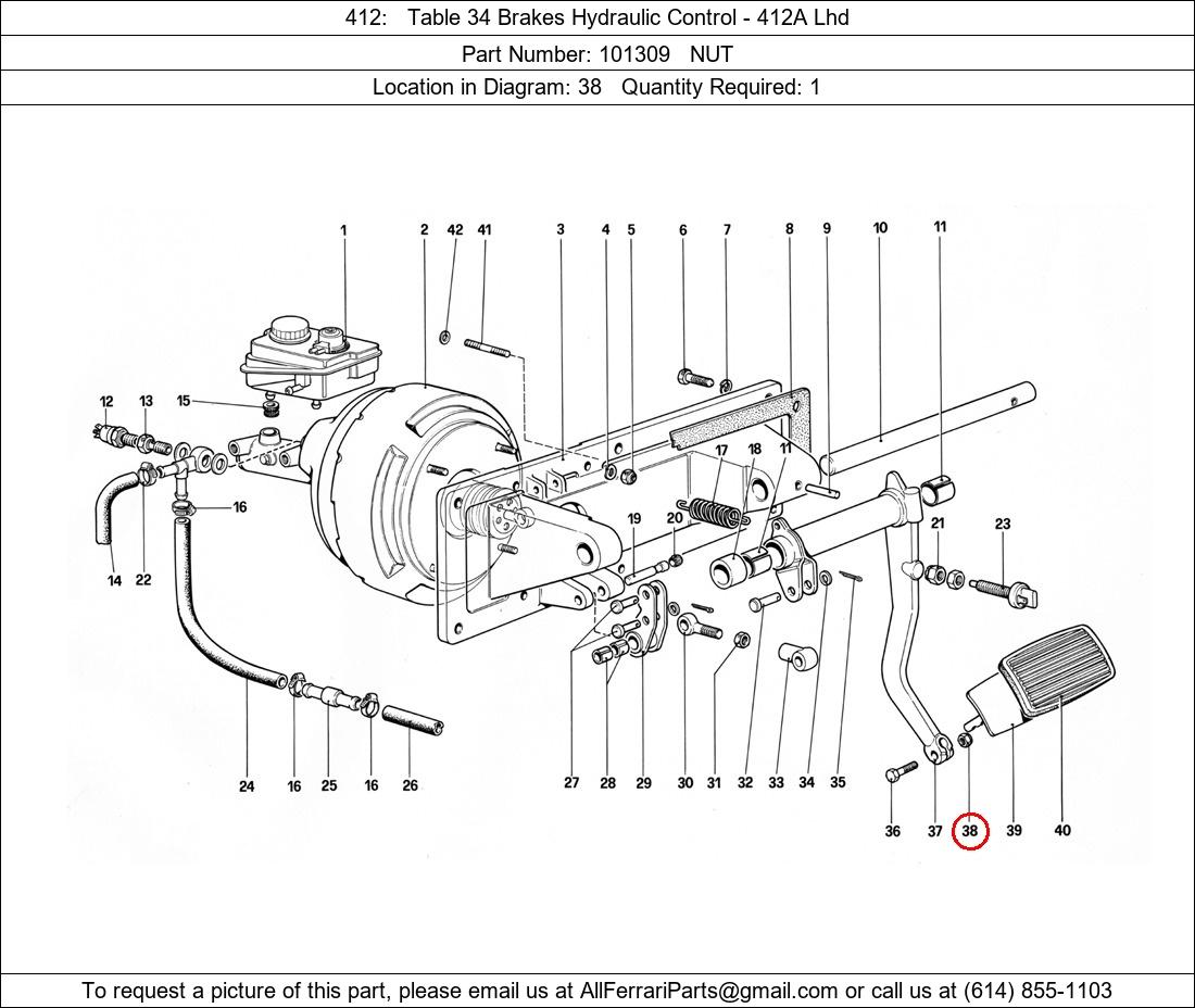 Ferrari Part 101309