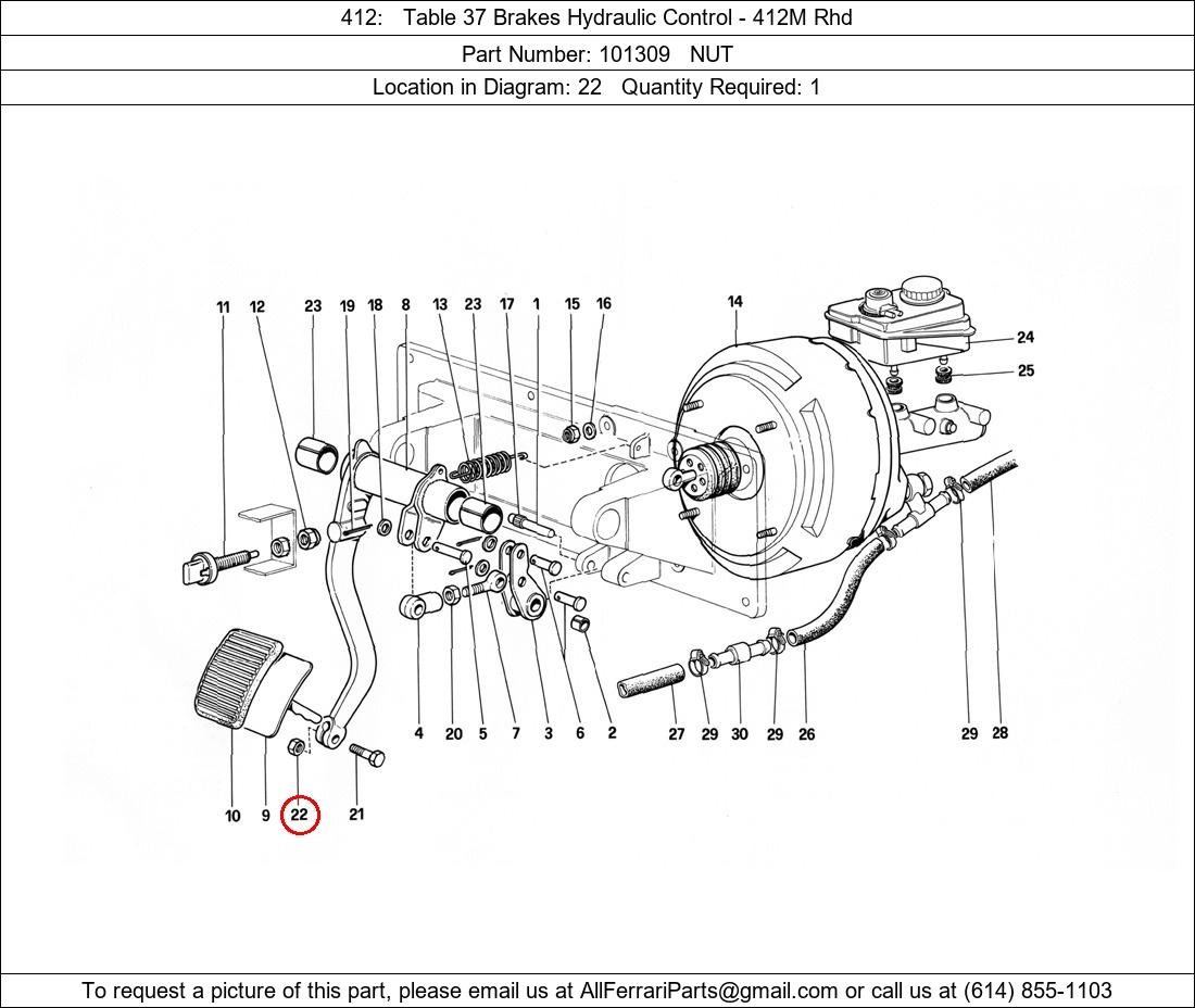 Ferrari Part 101309