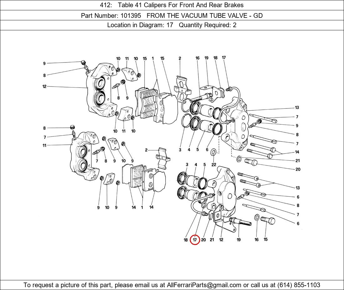 Ferrari Part 101395