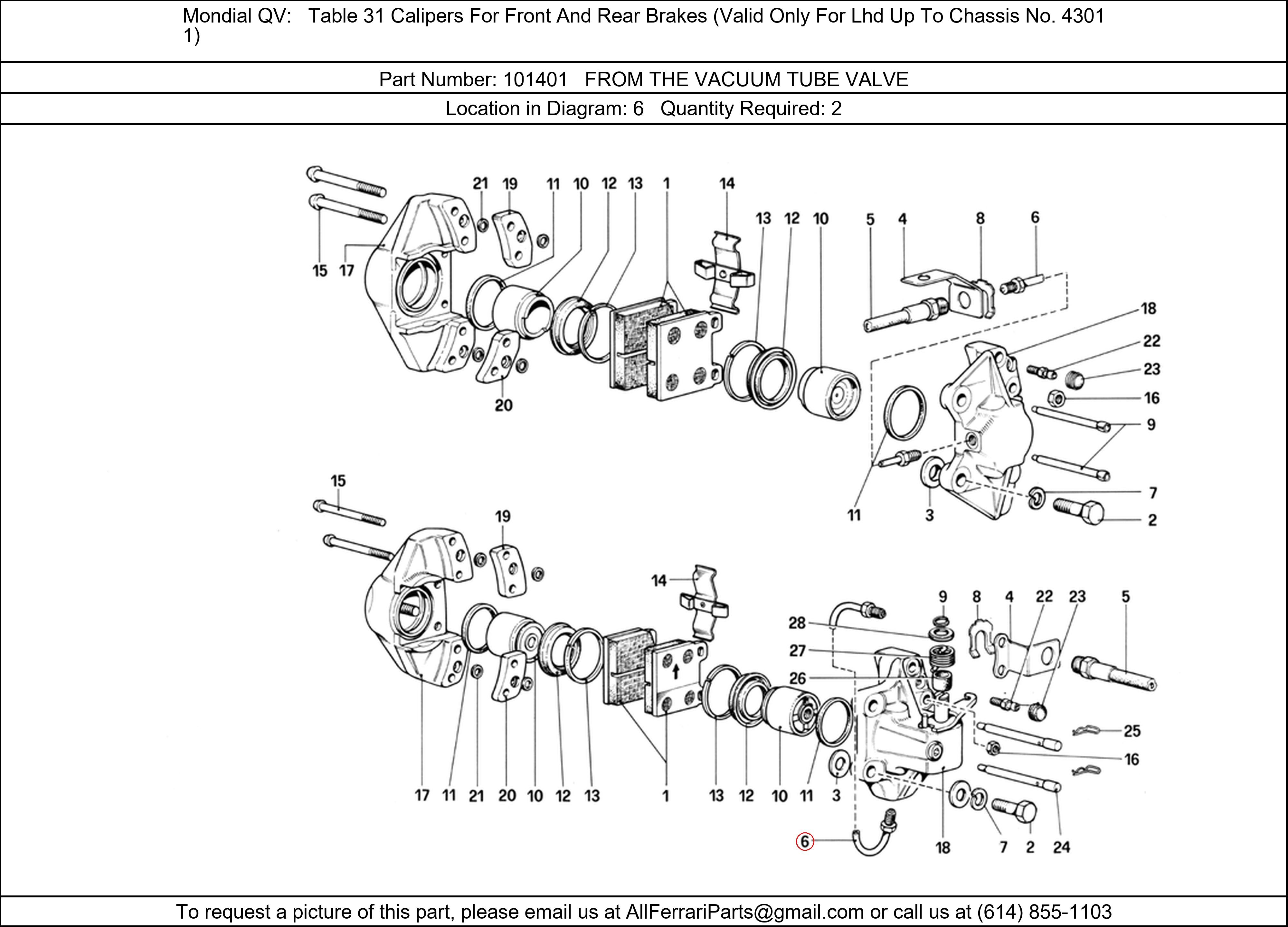 Ferrari Part 101401