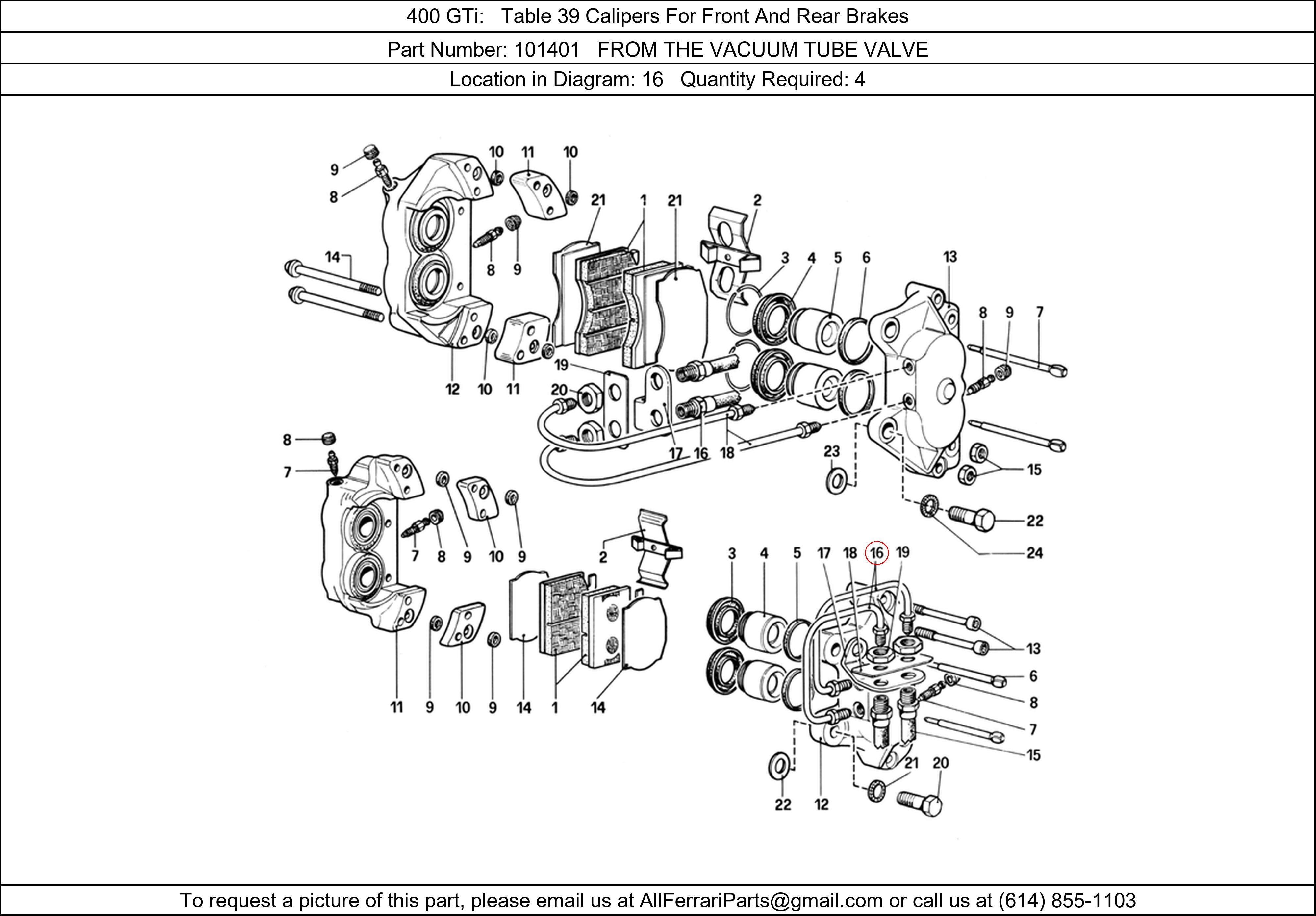 Ferrari Part 101401