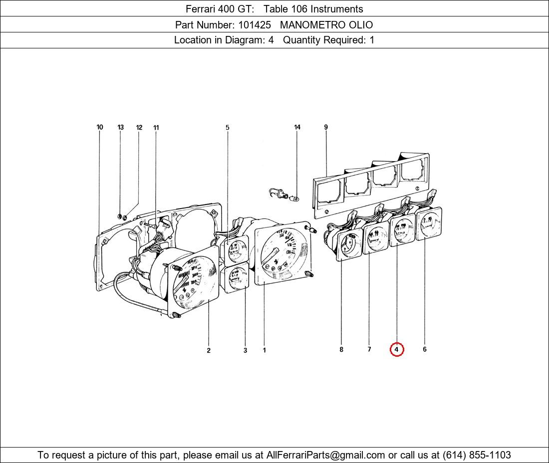 Ferrari Part 101425