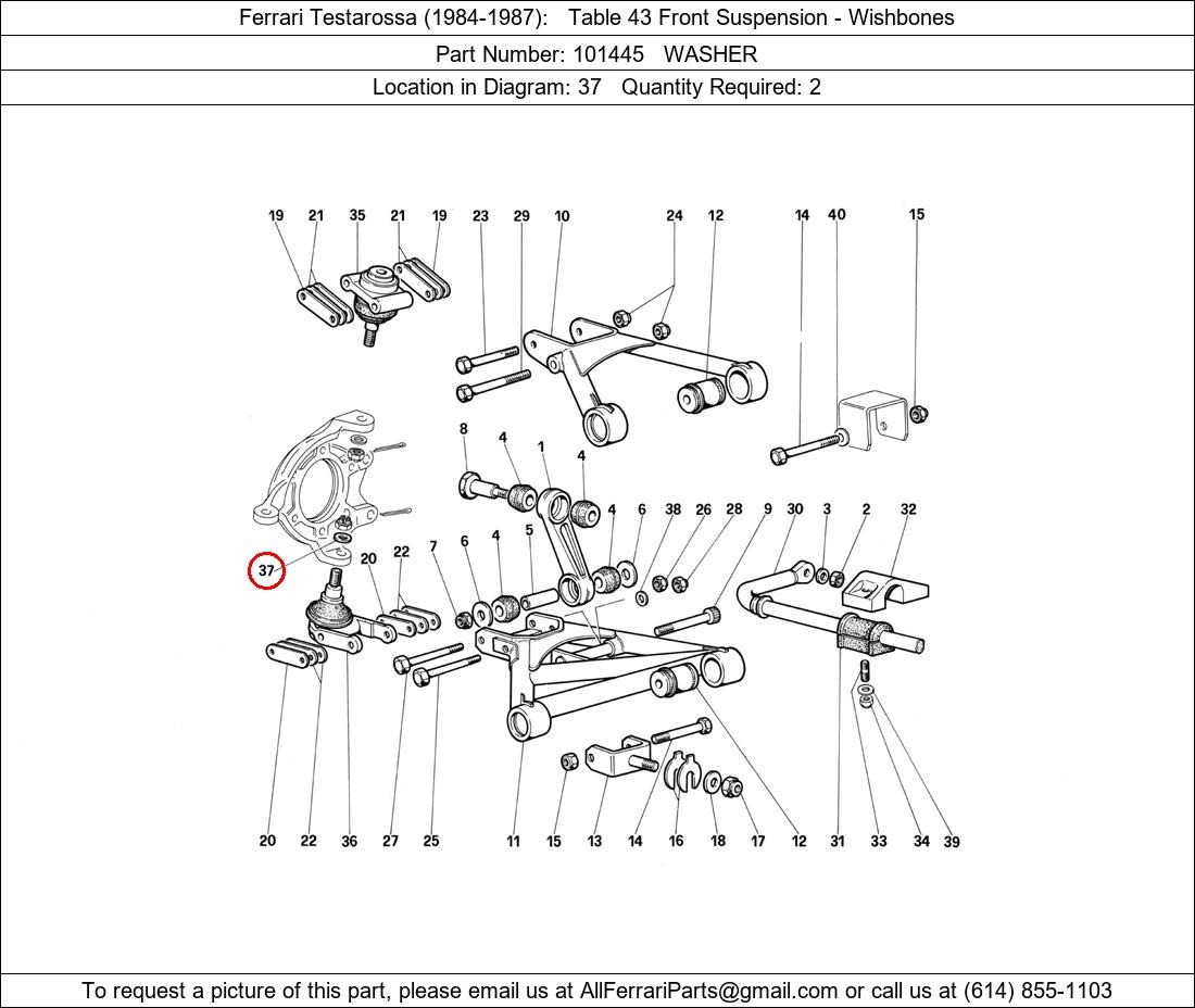 Ferrari Part 101445