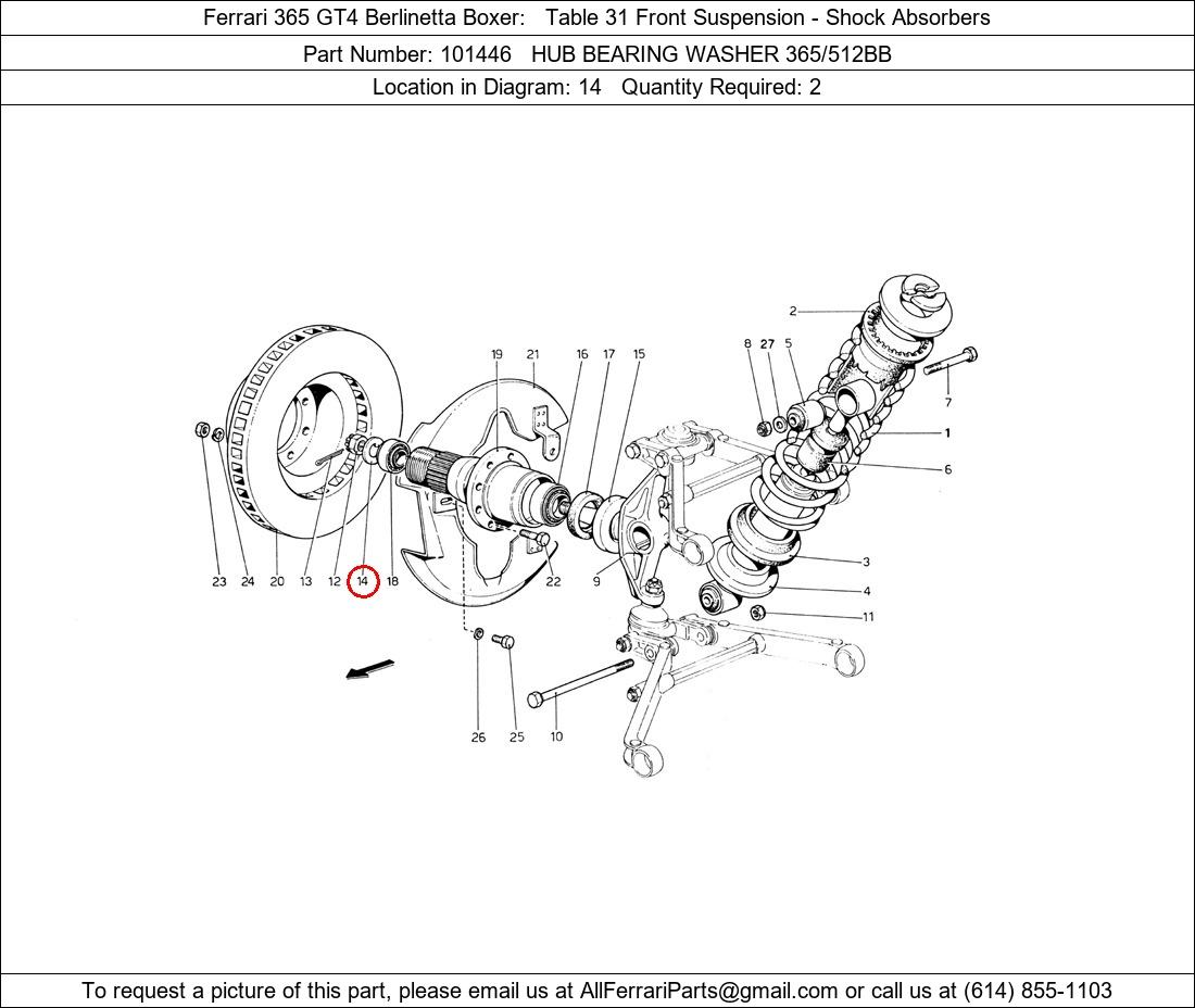 Ferrari Part 101446