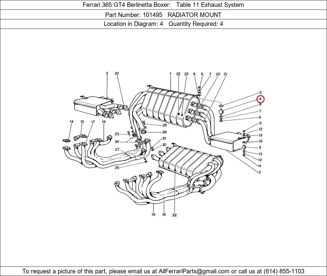 Ferrari Part 101495