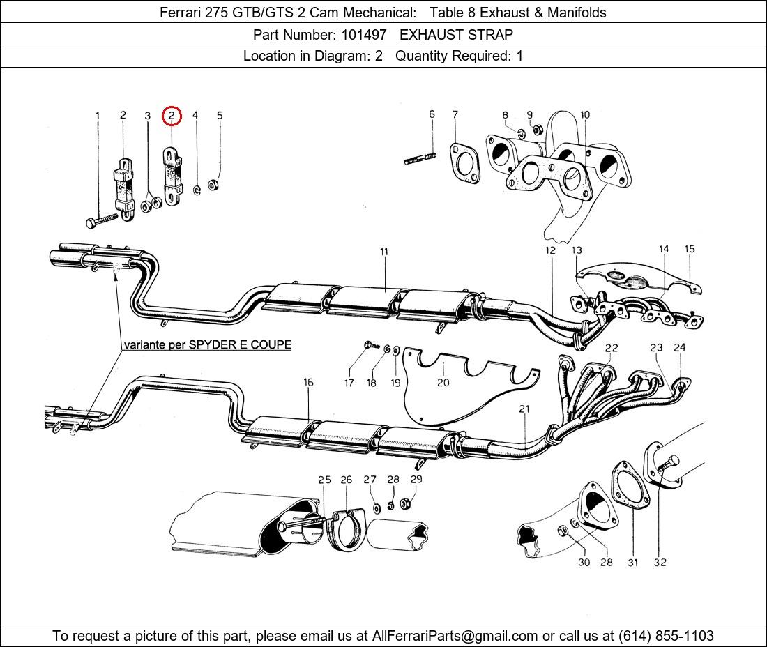 Ferrari Part 101497