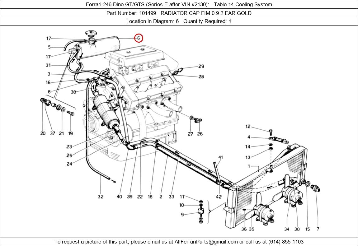 Ferrari Part 101499