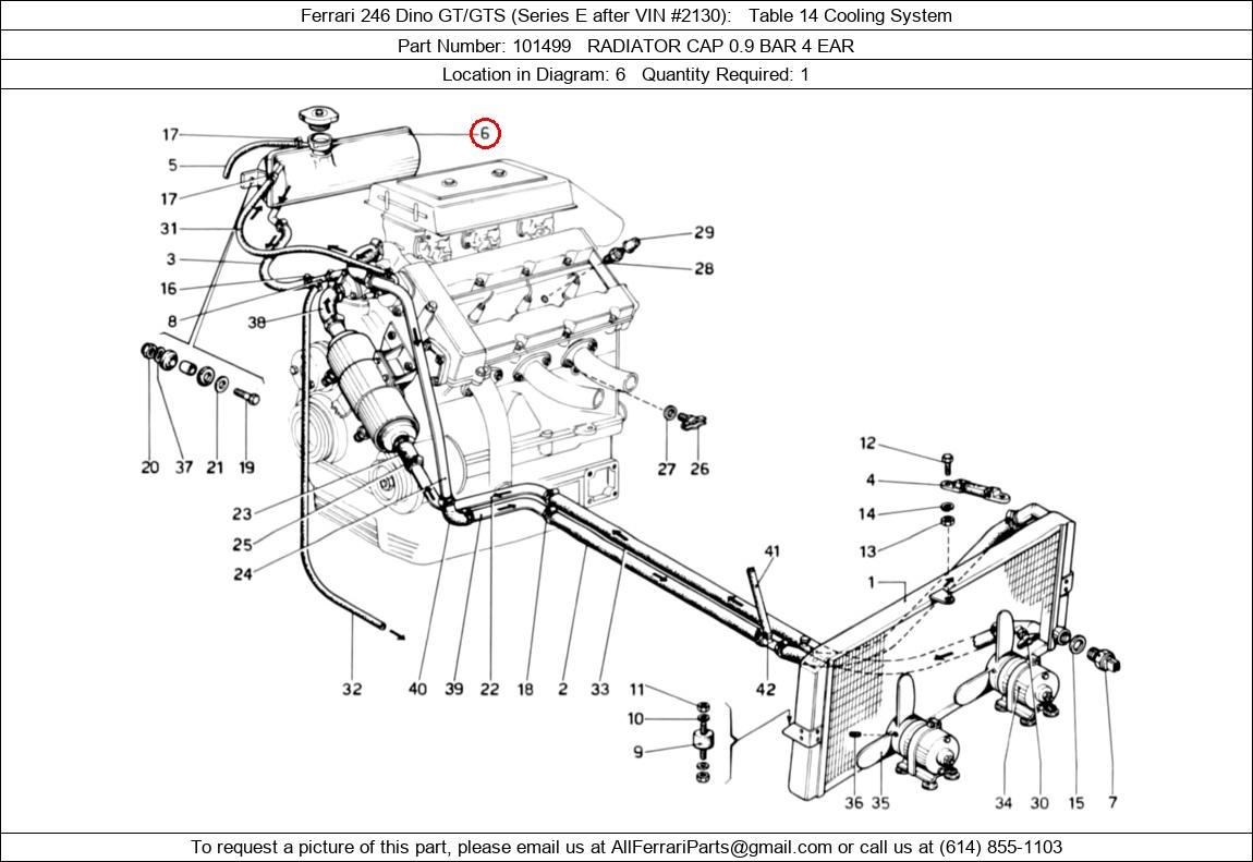 Ferrari Part 101499