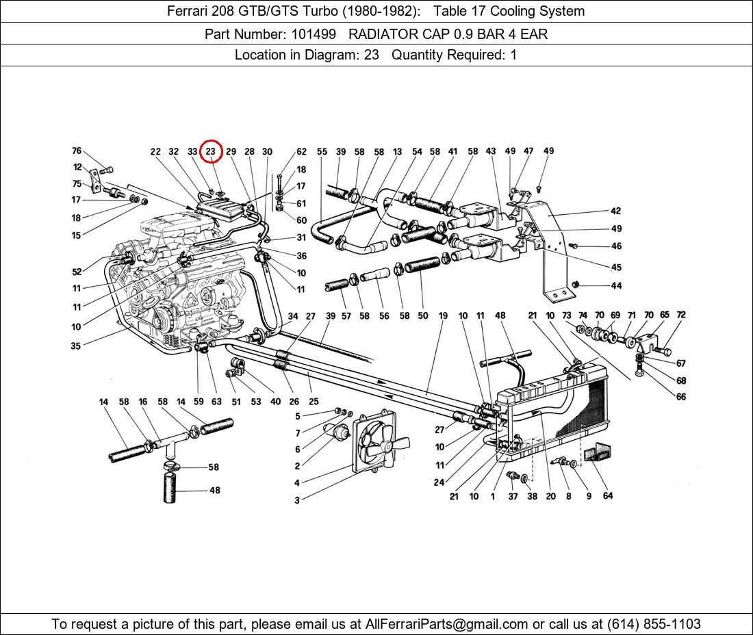 Ferrari Part 101499