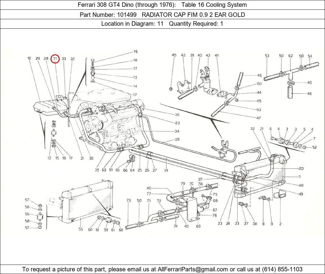 Ferrari Part 101499