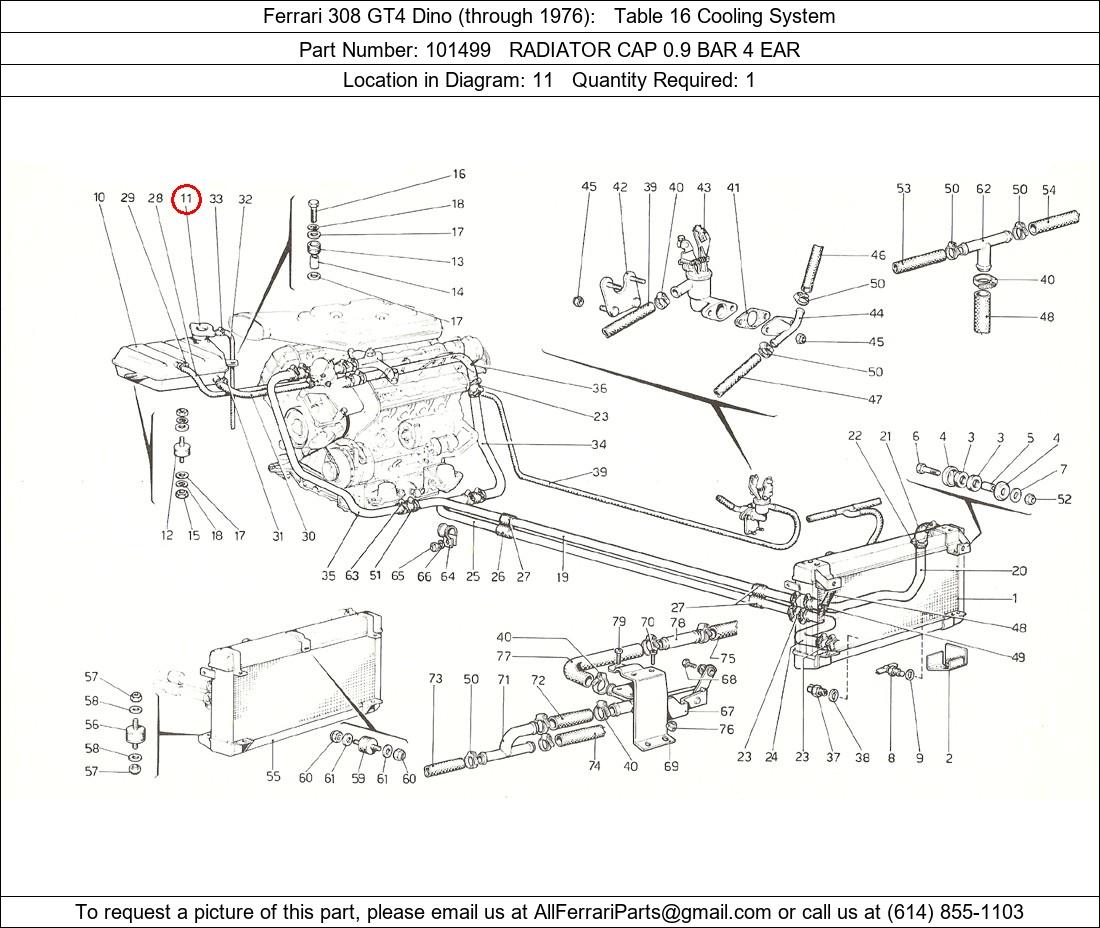 Ferrari Part 101499