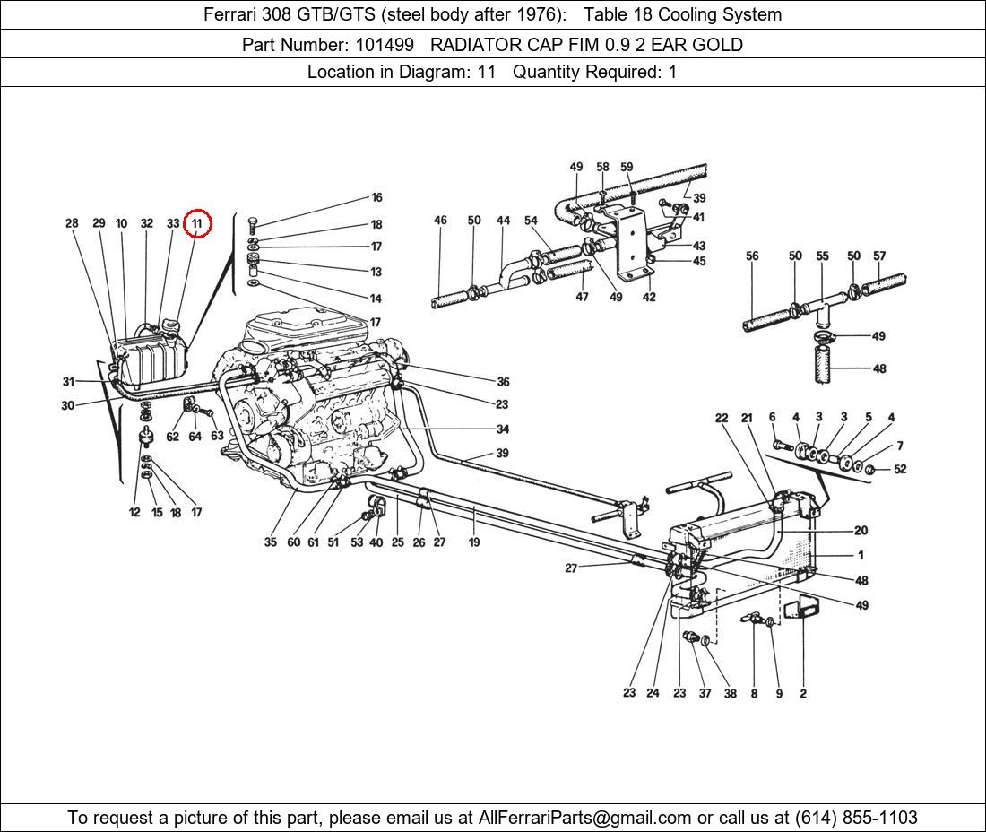 Ferrari Part 101499