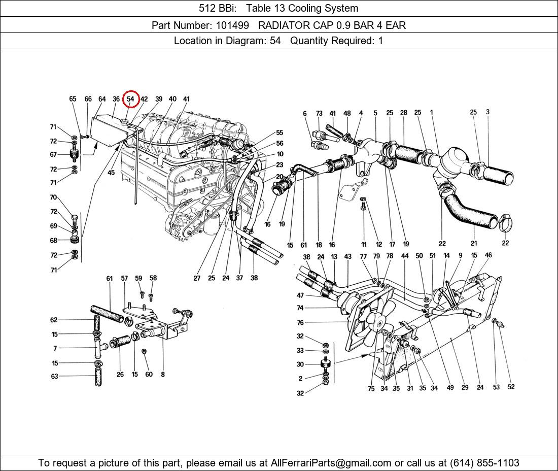 Ferrari Part 101499