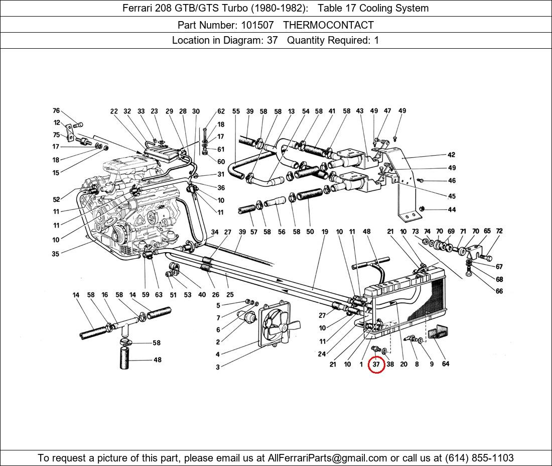 Ferrari Part 101507