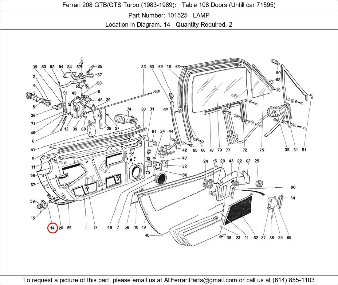 Ferrari Part 101525