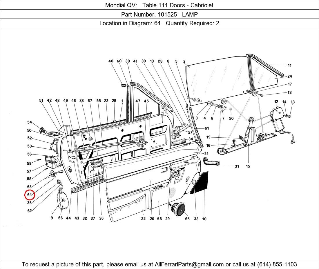 Ferrari Part 101525