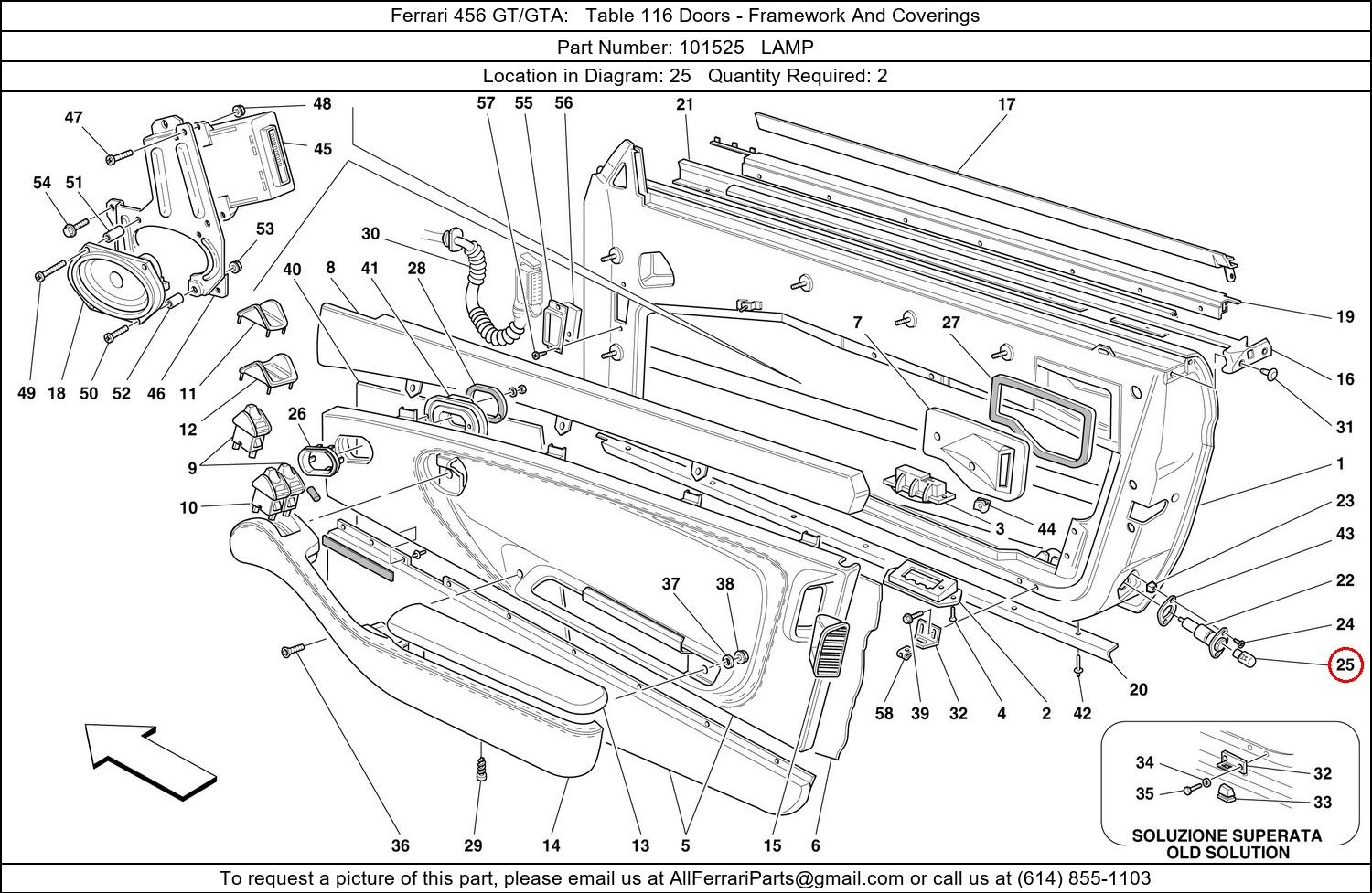 Ferrari Part 101525