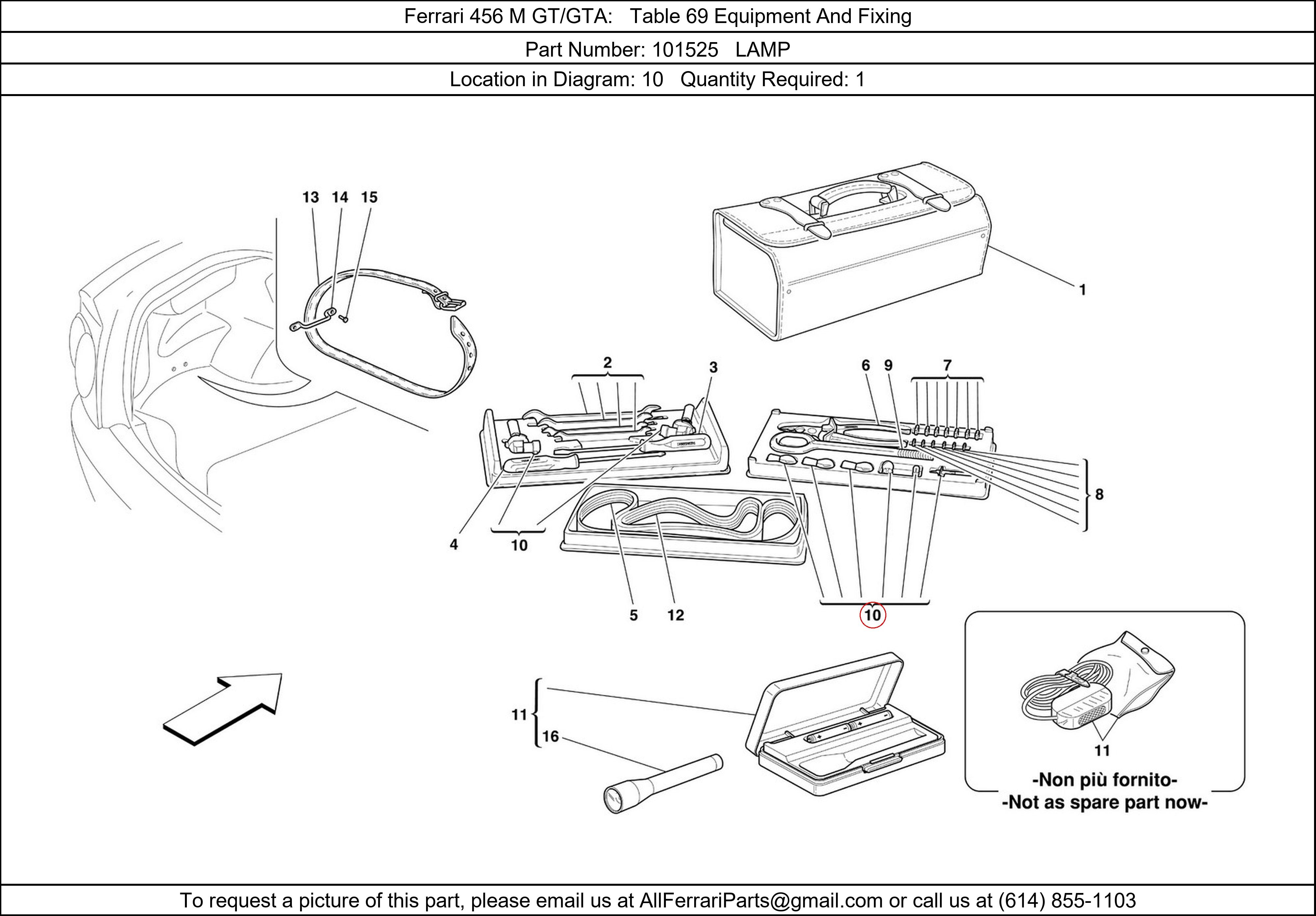 Ferrari Part 101525