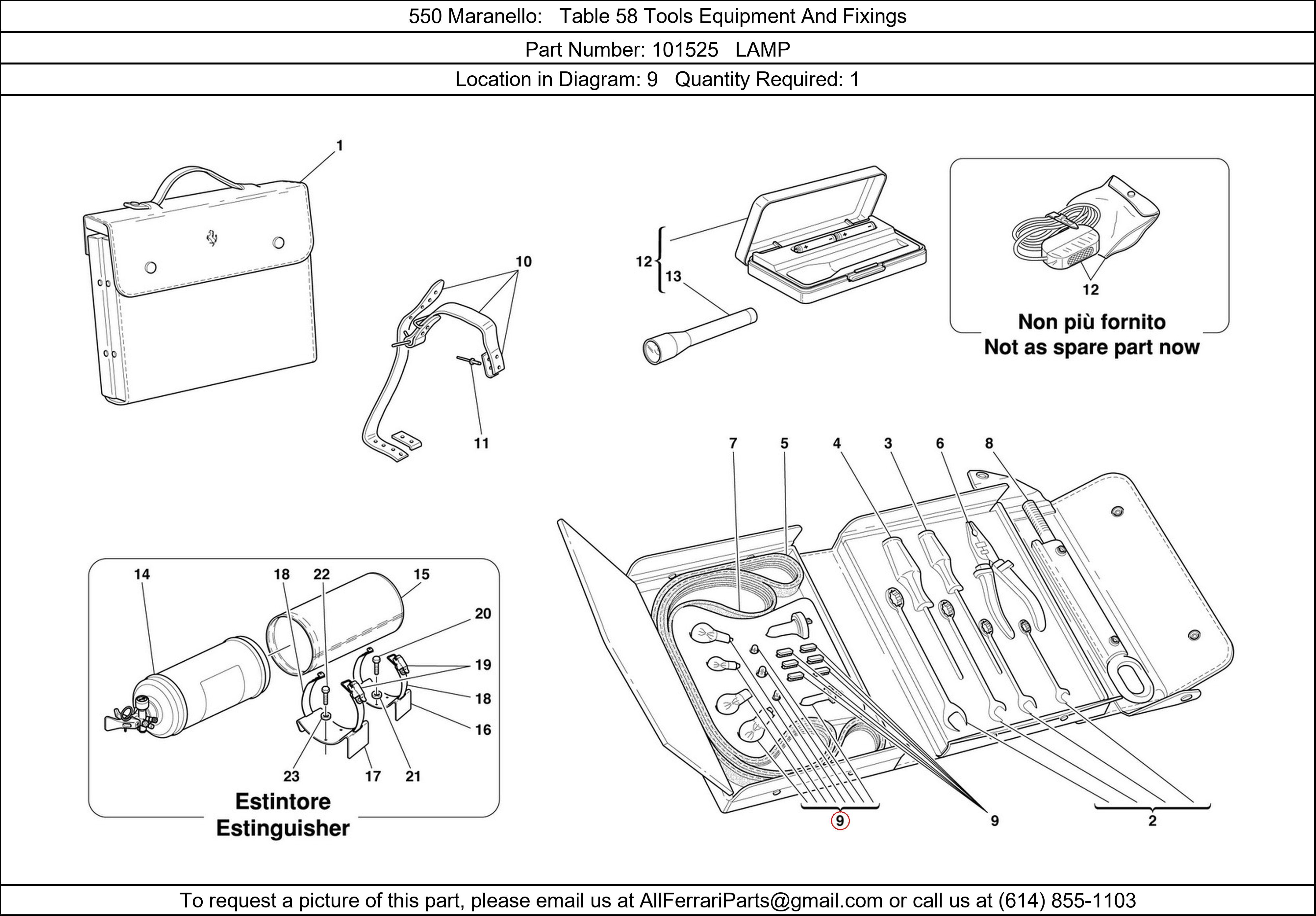 Ferrari Part 101525