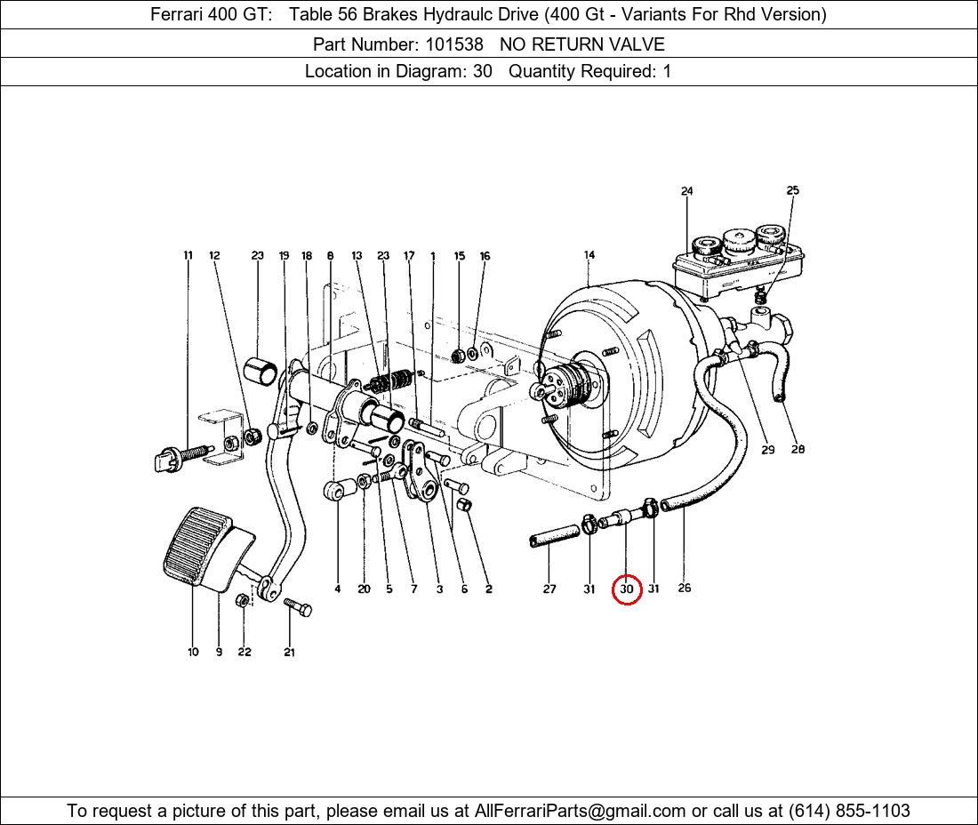 Ferrari Part 101538