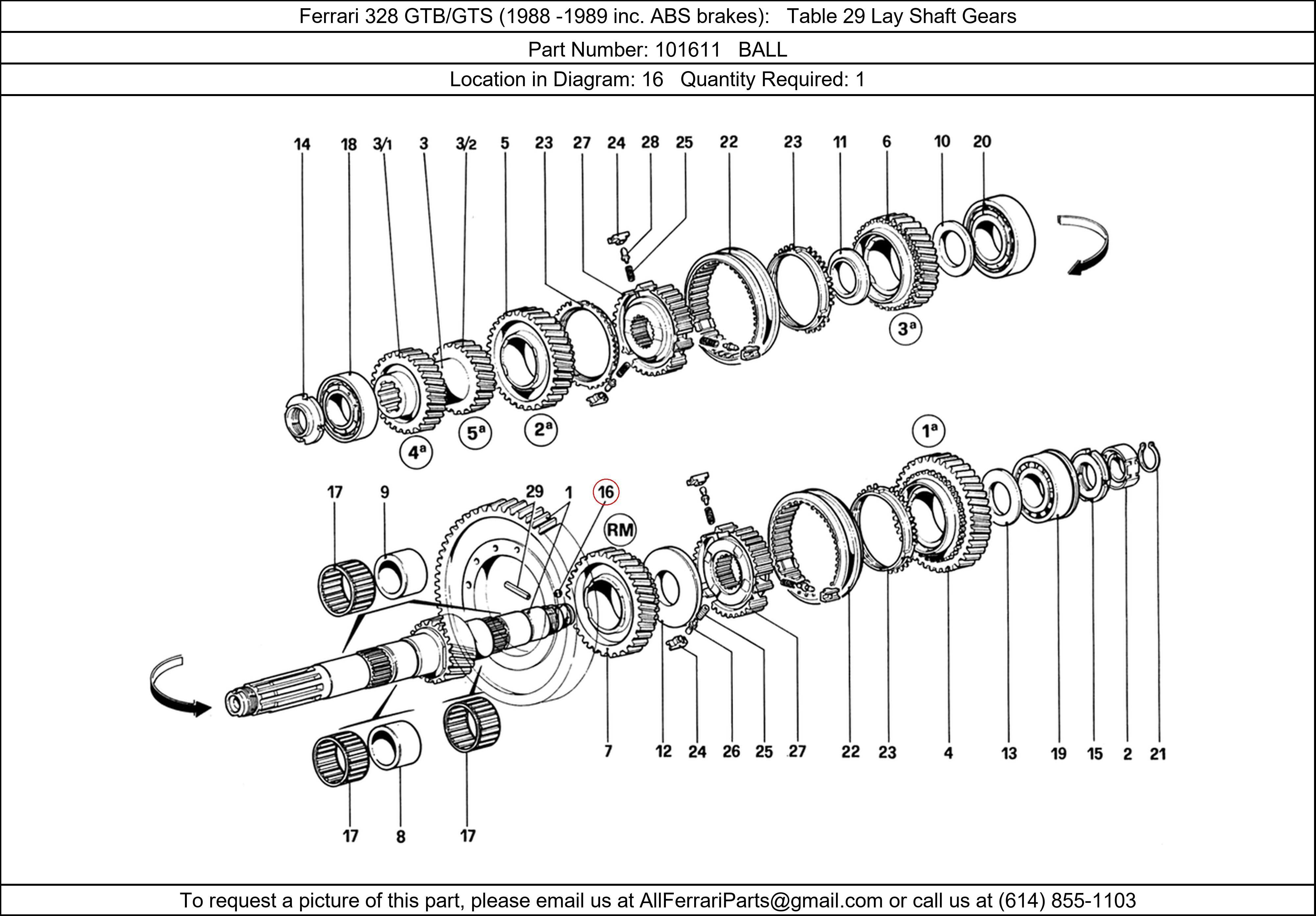 Ferrari Part 101611