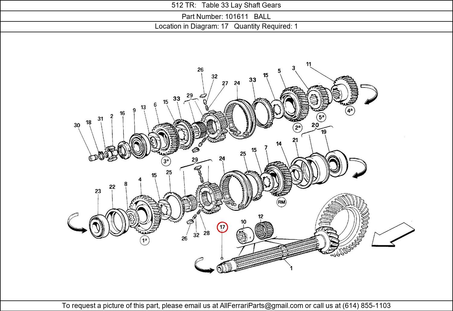 Ferrari Part 101611