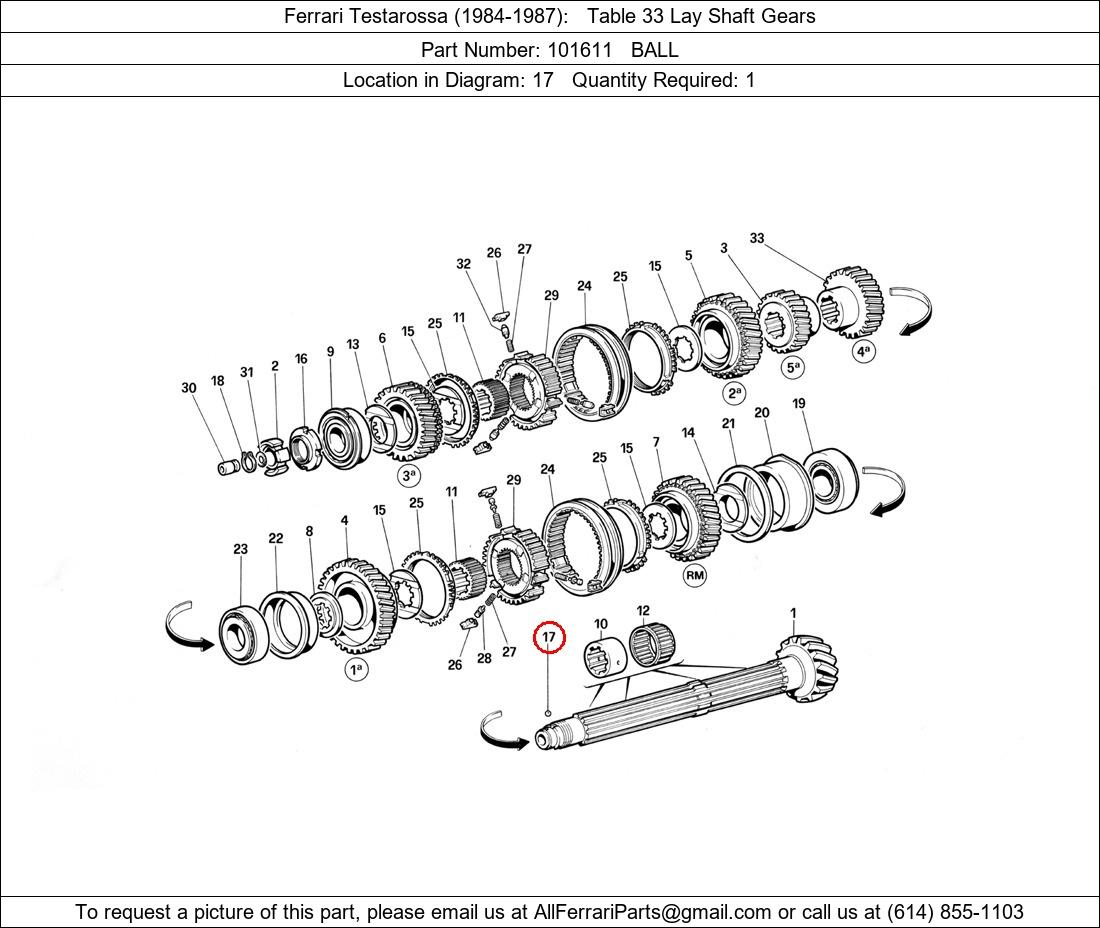 Ferrari Part 101611